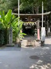 南沢氷川神社の鳥居