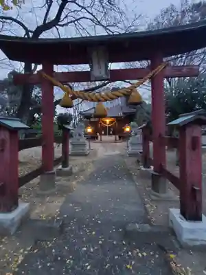 奈良神社の鳥居