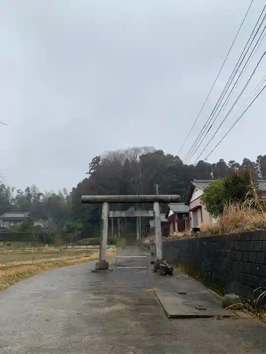 白駒神社の鳥居