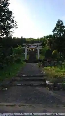 白鳥神社の鳥居
