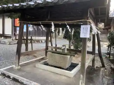 天皇神社の手水舎