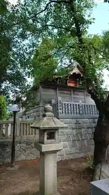 於保多神社の本殿・本堂