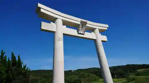 白沙八幡神社の鳥居