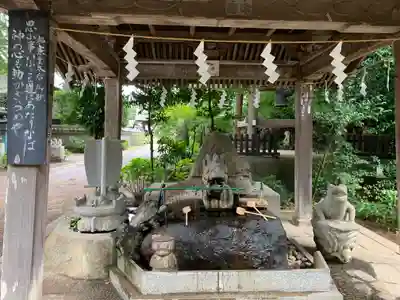 大宝八幡宮の手水舎