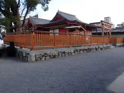 東寺鎮守八幡宮・東寺境内社八島殿の本殿・本堂