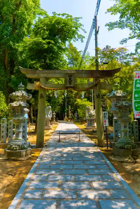 星田妙見宮の鳥居