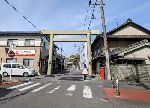 若宮神明社の鳥居