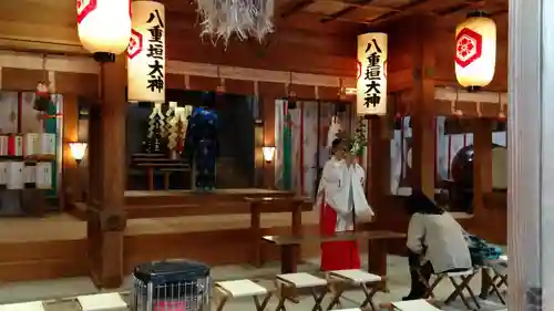 八重垣神社の本殿