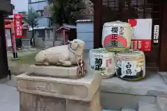 走水神社の狛犬