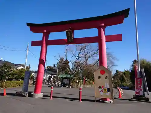 白笹稲荷神社の鳥居