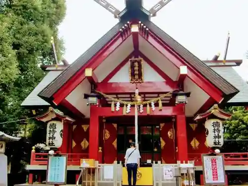 徳持神社の本殿・本堂