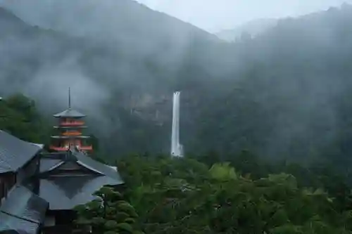 青岸渡寺の景色