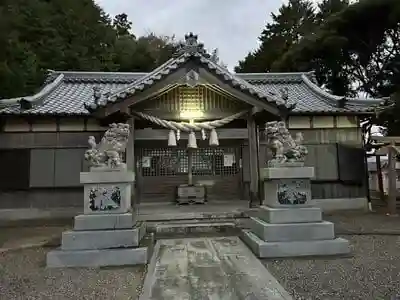 貴志神社の本殿