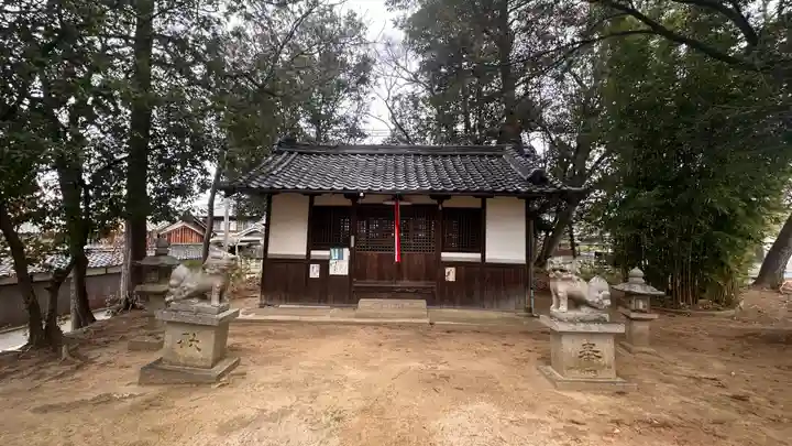 森市神社(村屋坐彌冨都比賣神社摂社)(奈良県)