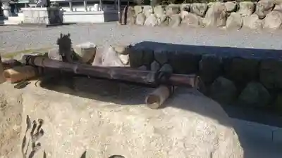 猪名部神社の手水舎