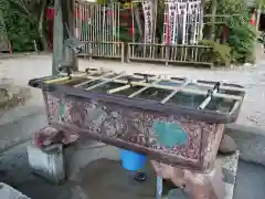 高山神社の手水