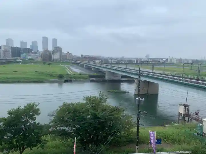 多摩川浅間神社の周辺