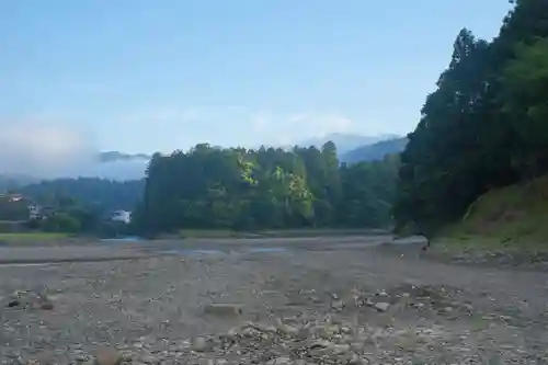 大斎原（熊野本宮大社旧社地）の自然