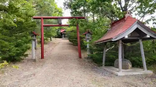 瑠辺蘂神社の鳥居