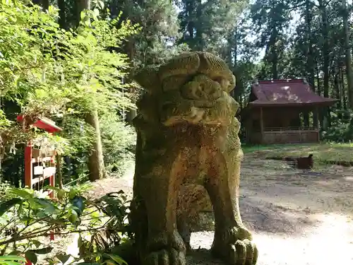 大宮温泉神社の狛犬