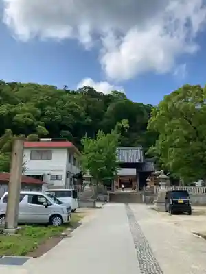 炬口八幡神社の本殿・本堂