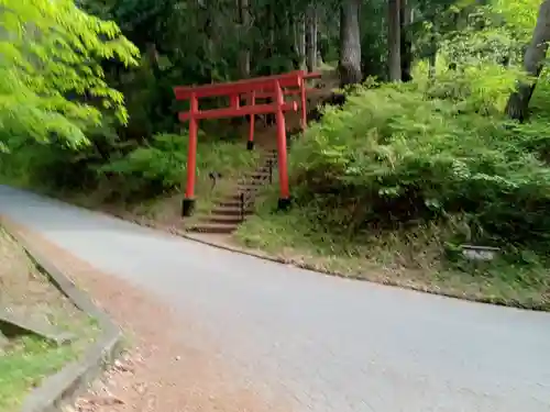 河口浅間神社の鳥居