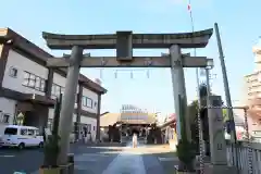 鶴見神社の鳥居