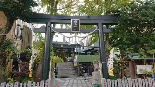 菊名神社の鳥居