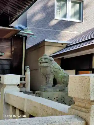 小野照崎神社の狛犬