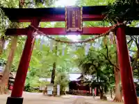 氷川女體神社の鳥居