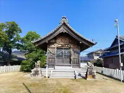 神明社（佐折神明社）の本殿