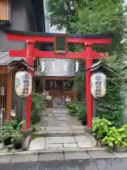 五十稲荷神社(栄寿稲荷神社)の鳥居