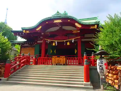 亀戸天神社の本殿・本堂
