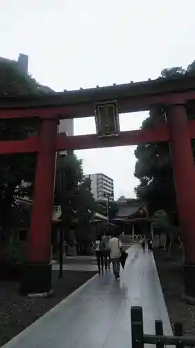 蒲田八幡神社の鳥居