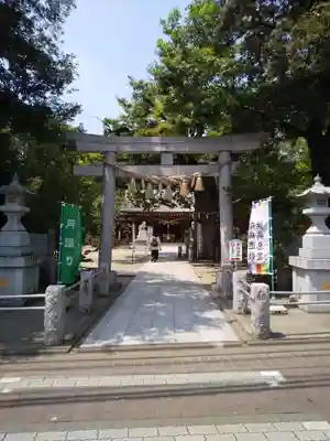 新田神社の鳥居