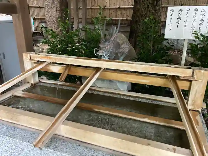 東京大神宮の手水舎