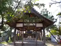 高畑神明社(九之坪神社)の山門・神門