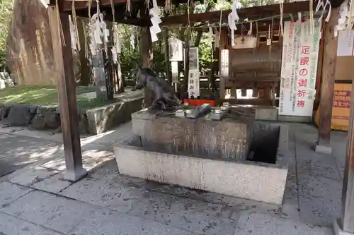 護王神社の手水舎