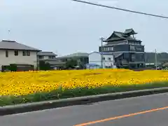 冠纓神社の自然