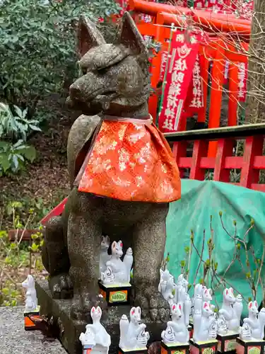 佐助稲荷神社の狛犬