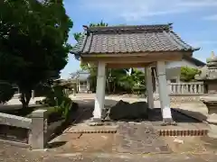 神明社の手水