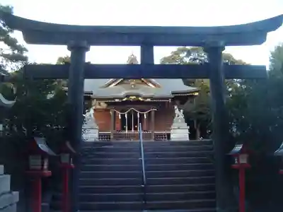 一瓶塚稲荷神社の鳥居