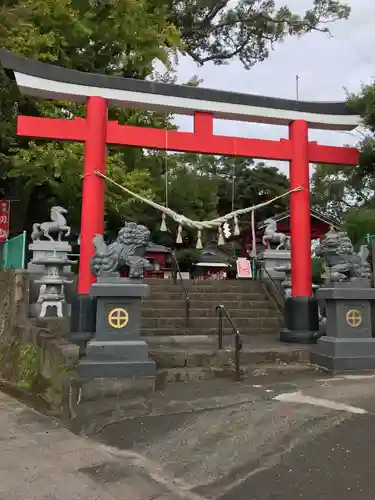 七狩長田貫神社の鳥居