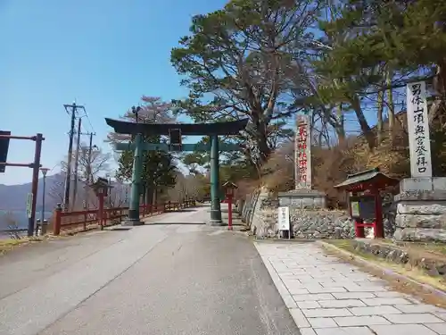 日光二荒山神社中宮祠の鳥居
