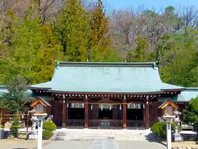 山梨縣護國神社の本殿・本堂
