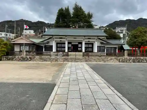 兵庫縣神戸護國神社の本殿・本堂