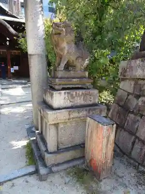 菅大臣神社の狛犬