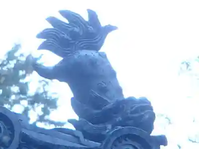 神明神社の狛犬