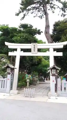 菊田神社の鳥居