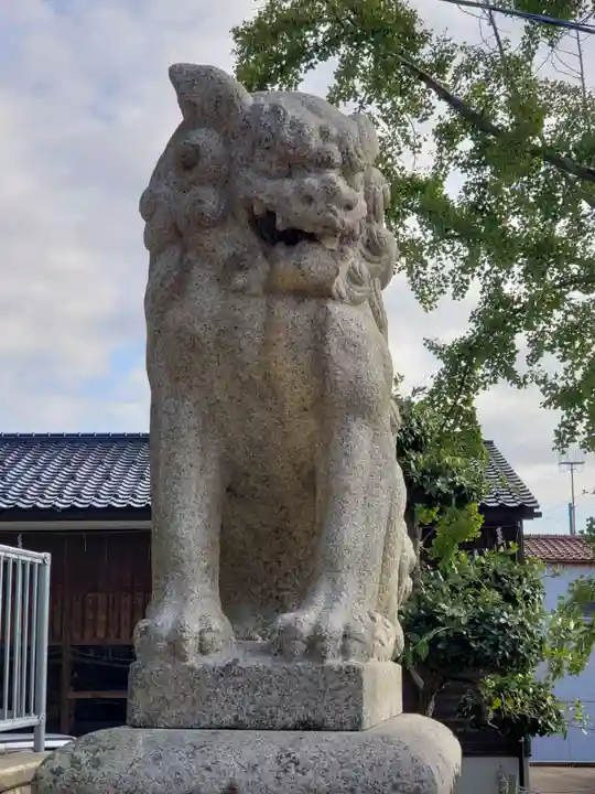 日吉神社の狛犬